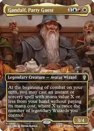 Gandalf, Party Guest (Borderless) (002) [The Hobbit: Eternal-Legal]