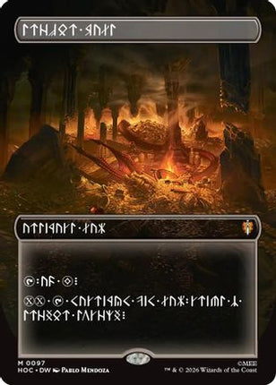 Treasure Vault (Borderless) (Dwarvish) (097) [The Hobbit: Eternal-Legal] Foil