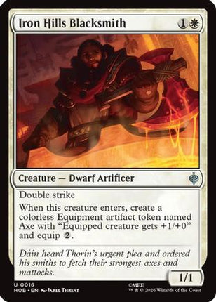 Iron Hills Blacksmith (016) [The Hobbit] Foil
