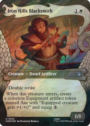 Iron Hills Blacksmith (Showcase) (Surge Foil) (252) [The Hobbit] Foil