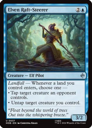 Elven Raft-Steerer (037) [The Hobbit]
