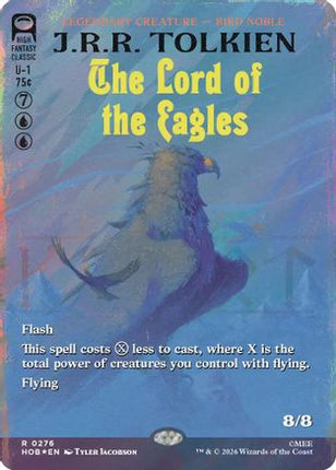 The Lord of the Eagles (Borderless) (Surge Foil) (276) [The Hobbit] Foil