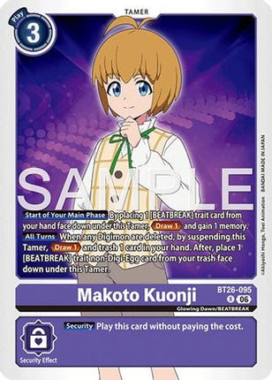 Makoto Kuonji [BT26-095] [Timeless Bonds] Foil