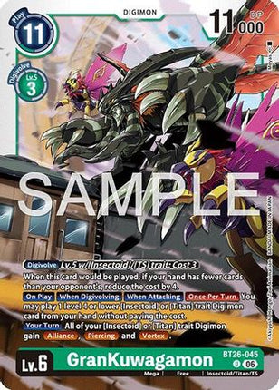 GranKuwagamon [BT26-045] [Timeless Bonds]