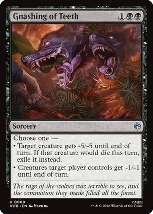 Gnashing of Teeth (069) [The Hobbit] Foil