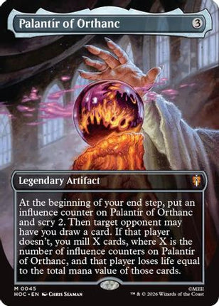 Palantir of Orthanc (Borderless) (045) [The Hobbit: Eternal-Legal] Foil