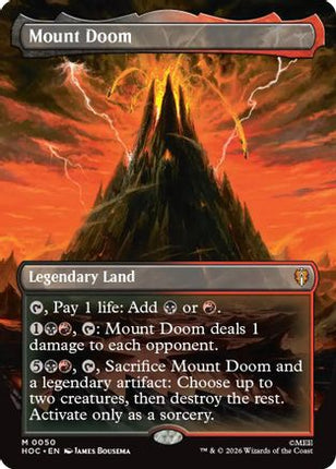 Mount Doom (Borderless) (050) [The Hobbit: Eternal-Legal]