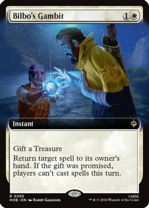 Bilbo's Gambit (Extended Art) (285) [The Hobbit] Foil