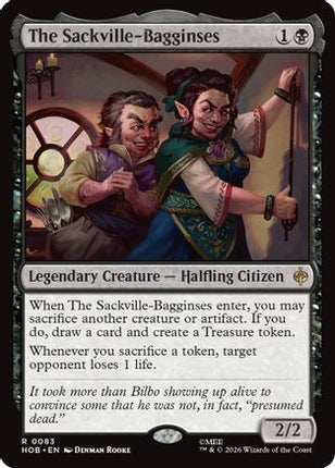The Sackville-Bagginses (083) [The Hobbit] Foil
