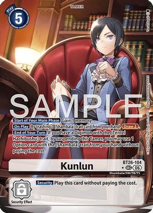 Kunlun (Alternate Art) [BT26-104] [Timeless Bonds] Foil