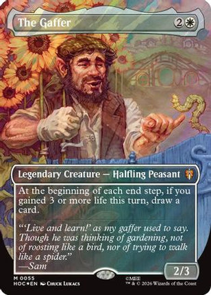 The Gaffer (Borderless) (Surge Foil) (055) [The Hobbit: Eternal-Legal] Foil