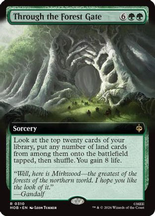 Through the Forest Gate (Extended Art) (310) [The Hobbit]