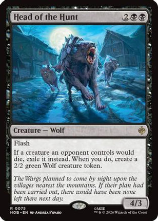 Head of the Hunt (075) [The Hobbit] Foil