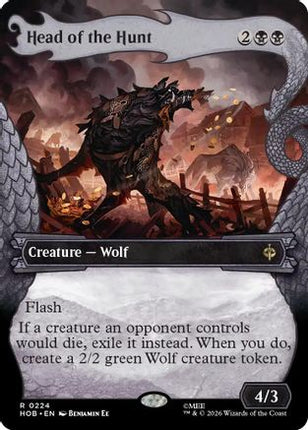 Head of the Hunt (Showcase) (224) [The Hobbit] Foil