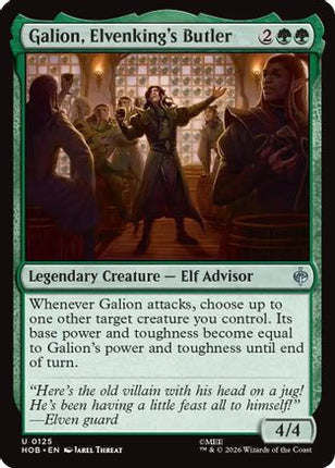 Galion, Elvenking's Butler (125) [The Hobbit] Foil