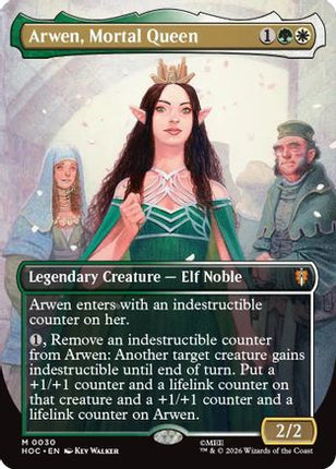 Arwen, Mortal Queen (Borderless) (030) [The Hobbit: Eternal-Legal]