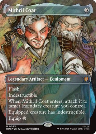 Mithril Coat (Borderless) (Surge Foil) (083) [The Hobbit: Eternal-Legal] Foil
