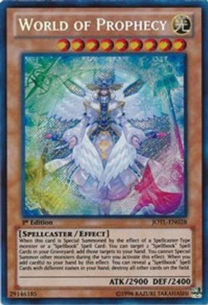 World of Prophecy (Secret Rare) [JOTL-EN028] 1st Edition