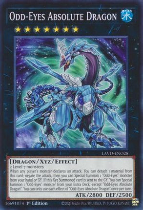 Odd-Eyes Absolute Dragon (Common / Short Print) [LAVD-ENO28] 1st Edition