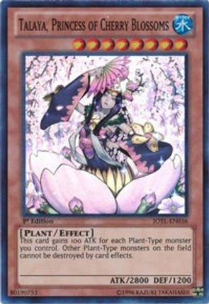 Talaya, Princess of Cherry Blossoms (Super Rare) [JOTL-EN036] 1st Edition