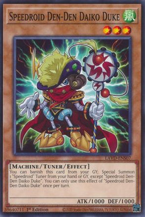 Speedroid Den-Den Daiko Duke (Common / Short Print) [LAVD-ENS07] 1st Edition