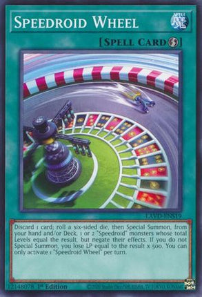 Speedroid Wheel (Common / Short Print) [LAVD-ENS19] 1st Edition