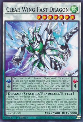 Clear Wing Fast Dragon (Common / Short Print) [LAVD-ENS29] 1st Edition