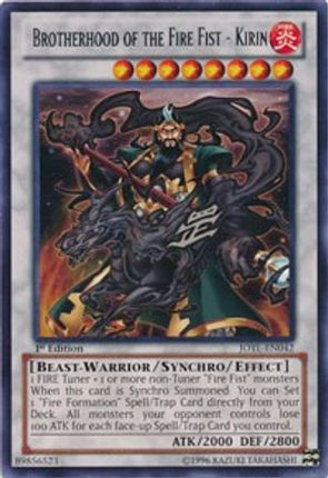 Brotherhood of the Fire Fist - Kirin (Rare) [JOTL-EN042] Unlimited