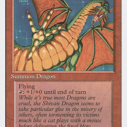 Shivan Dragon [Fourth Edition]