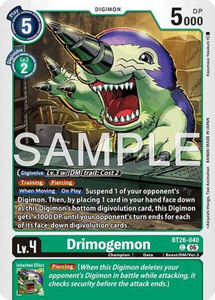 Drimogemon [BT26-040] [Timeless Bonds]