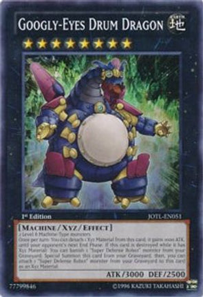 Googly-Eyes Drum Dragon (Common / Short Print) [JOTL-EN051] 1st Edition