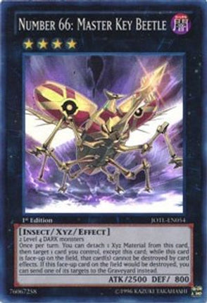 Number 66: Master Key Beetle (Super Rare) [JOTL-EN054] Unlimited