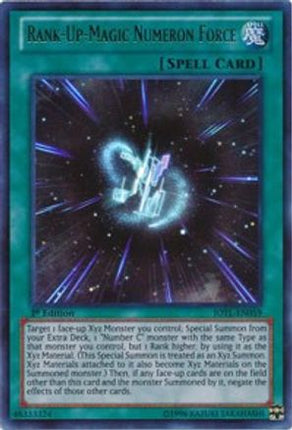 Rank-Up-Magic Numeron Force (Ultra Rare) [JOTL-EN059] Unlimited