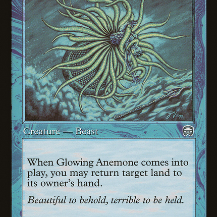 Glowing Anemone [Mercadian Masques]