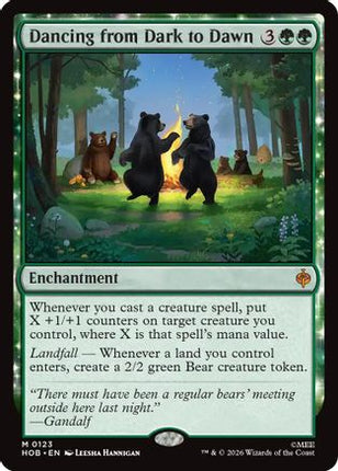 Dancing from Dark to Dawn (123) [The Hobbit] Foil