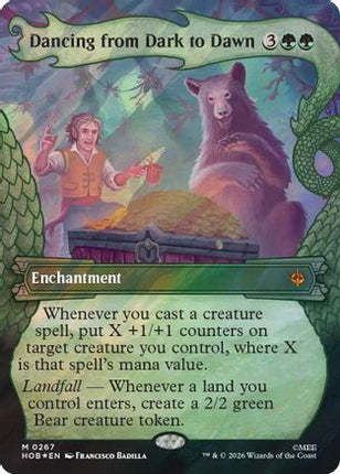 Dancing from Dark to Dawn (Showcase) (Surge Foil) (267) [The Hobbit] Foil