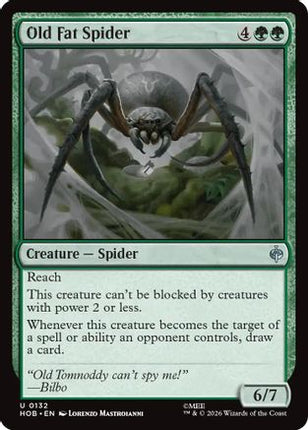 Old Fat Spider (132) [The Hobbit] Foil