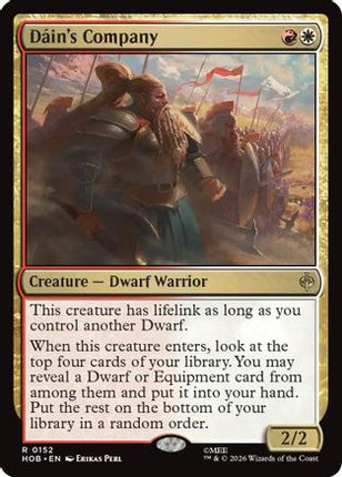 Dain's Company (152) [The Hobbit] Foil
