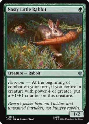 Nasty Little Rabbit (130) [The Hobbit] Foil