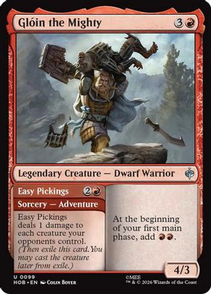 Gloin the Mighty (099) [The Hobbit] Foil