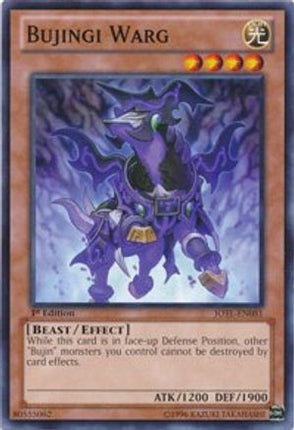 Bujingi Warg (Common / Short Print) [JOTL-EN081] 1st Edition