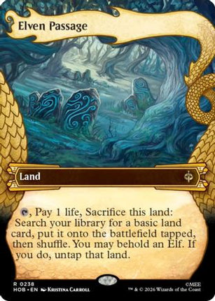 Elven Passage (Showcase) (238) [The Hobbit] Foil