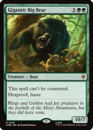 Gigantic Big Bear (126) [The Hobbit]