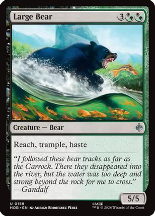 Large Bear (159) [The Hobbit] Foil