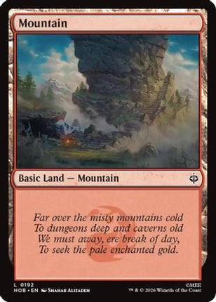 Mountain (0192) (192) [The Hobbit] Foil