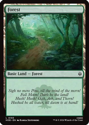 Forest (0193) (193) [The Hobbit] Foil