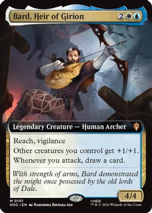 Bard, Heir of Girion (Extended Art) (101) [The Hobbit: Eternal-Legal] Foil