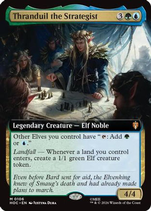 Thranduil the Strategist (Extended Art) (106) [The Hobbit: Eternal-Legal] Foil