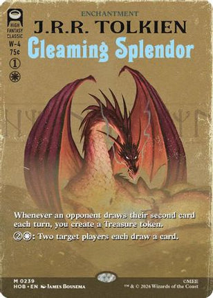 Gleaming Splendor (Borderless) (239) [The Hobbit] Foil