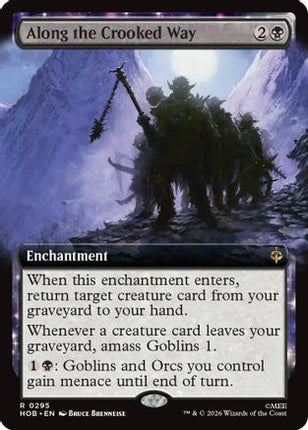 Along the Crooked Way (Extended Art) (295) [The Hobbit] Foil